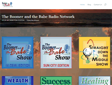 Tablet Screenshot of boomerandthebabe.com